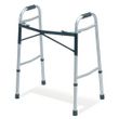 Medline Premium Bariatric Two-Button Folding Walker