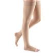 Medi USA Mediven Comfort Thigh High 20-30 mmHg Compression Stockings w/ Beaded Silicone Top Band Closed Toe