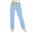 Medline AngelStat Unisex Reversible Drawstring Scrub Pants- Ceil Blue