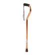 McKesson Aluminum offset Cane - Bronze