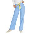 Medline AngelStat Unisex Reversible Drawstring Scrub Pants- Ceil Blue