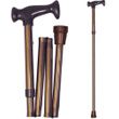 HealthSmart Adjustable Folding Canes- Bronze