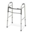 Medline Youth Two-Button Folding Walkers without Wheels