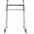 Medline Standard Bariatric Two-Button Folding Walker