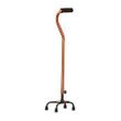 Nova Medical Small Base Quad Cane - Bronze