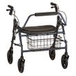 Nova Medical Mighty Mack Heavy Duty Four-Wheel Rolling Walker or Rollator