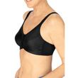 Amoena Rita Wire-Free Soft Cup Bra - Black Side