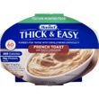 Thick & Easy Purees Maple Cinnamon French Toast Puree Tray