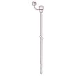 Vesco Medical 24 Inches Pediatric PU Nasogastric Feeding Tube