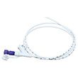 Vesco Medical 45 Inches Dual Port PU Nasogastric Feeding Tube with Stylet