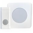 Wireless Doorbell with Flashing Strobe and Push Button