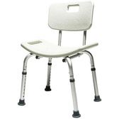 Graham Field Knock-Down Bath Seat w/Backrest