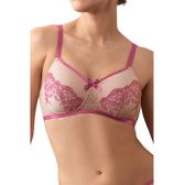 Amoena Jane Wire-Free Bra - Padded Molded Foam Cup, Super Soft, Zebra Stripe Print - View #8