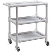 Graham Field PVC Three-Shelf Utility Cart