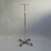 Buy Medline Chrome Four Leg IV Poles [MDS80441] | IV Stands