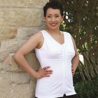 Buy Nearly Me 521 Post-Op After Surgery Front Close Zip-up Camisole