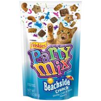 Buy Friskies Party Mix Beachside Crunch Cat Treats