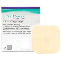 ConvaTec DuoDERM Extra Thin Dressing  4 x 4 inches  Square