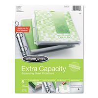 Buy Wilson Jones Extra Capacity Sheet Protectors