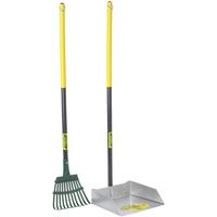 Buy Flexrake Scoop & Rake with Wood Handle