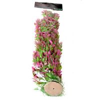 Buy Aquatop Leafy Aquarium Plant - Pink & Green