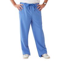 Buy Medline Newport Ave Unisex Stretch Fabric Scrub Pants with Drawstring - Ceil Blue