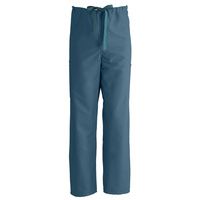 Buy Medline ComfortEase Unisex Non-Reversible Drawstring Cargo Pants - Caribbean Blue