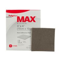 PolyMem MAX Silver NonAdhesive Pad Dressing