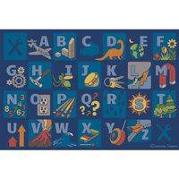 Buy Childrens Factory Steam Alphabet Rug