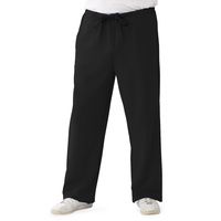 Buy Medline Newport Ave Unisex Stretch Fabric Scrub Pants with Drawstring - Black
