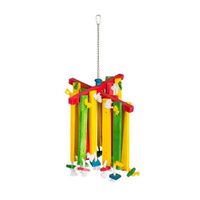 Buy Prevue Bodacious Bites Wood Chimes Bird Toy