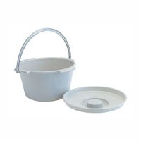 Buy Lumex Reusable Plastic 7 Qt Commode Pail