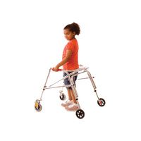 Buy Kaye Wide Posture Control Four Wheel Walker With Installed Silent Rear Wheel For Youth