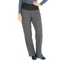 Buy Medline Ocean Ave Womens Stretch Fabric Support Waistband Scrub Pants - Charcoal