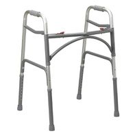 Buy McKesson Aluminum With Steel Folding Walker