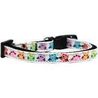 Buy Mirage Bright Owls Nylon Ribbon Dog Collar