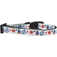 Buy Mirage Anchors Away Nylon Ribbon Cat Safety Collar