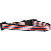 Buy Mirage Patriotic Stripes Nylon Ribbon Dog Collar