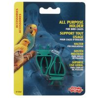 Buy Living World All Purpose Holder for Bird Cages - Plastic