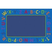 Buy Childrens Factory Alphabet Border Educational Rugs