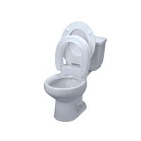 Maddak Hinged Elevated Toilet Seat