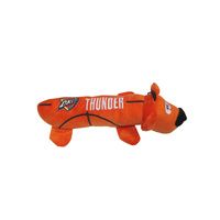 Buy Mirage Oklahoma City Thunder Plush Squeaky Dog Tube Toy