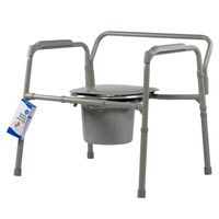 Buy Dynarex Bariatric Folding Bedside Commode