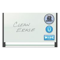 Buy Quartet Evoque Magnetic Glass Marker Board with Black Aluminum Frame