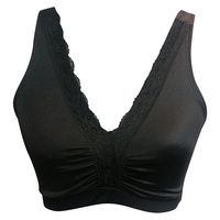 Buy Softee Soft Silhouette Black Mastectomy Bra