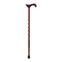 Buy Mabis DMI Briggs Brazos Twisted Oak Walking Cane With Derby Handle