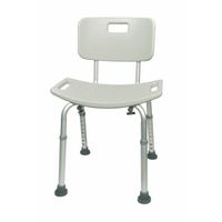 Buy Mckesson Aluminum Bath Bench With Removable Back