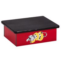 Buy Clinton Dalmatian Red Laminate Pediatric Step Stool