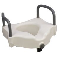 Buy Mabis DMI Hi Riser Locking Raised Toilet Seat With Arms