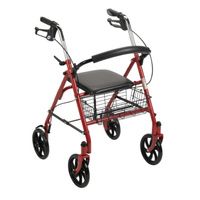 Buy Mckesson Durable Steel Four-Wheel Folding Rollator